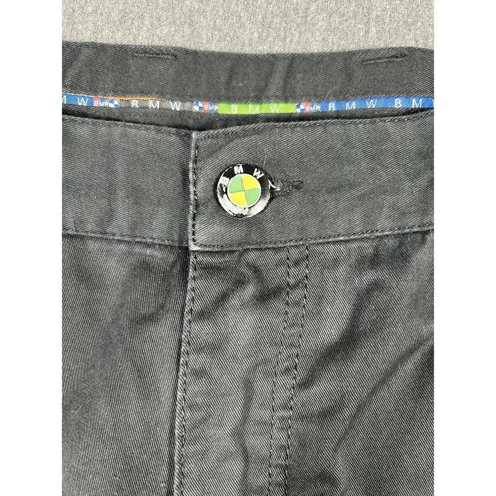 BMW Genuine Merchandise Chino Pants Men's Size 40 Black Made In Germany